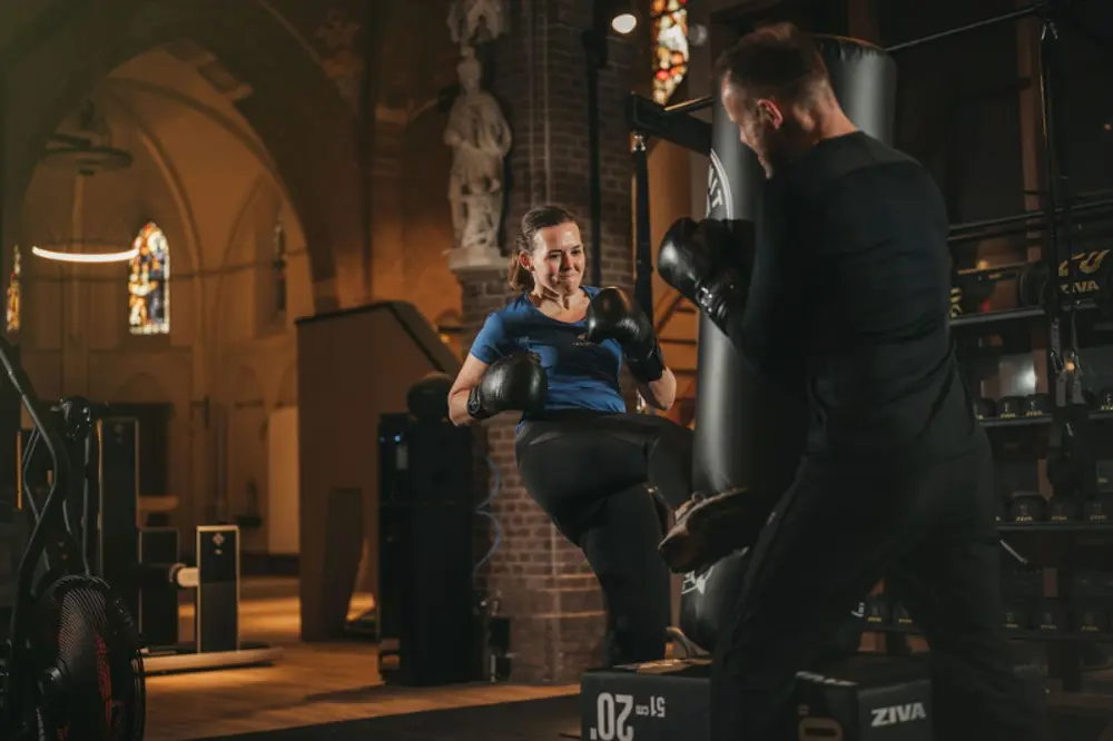 Energieke Les En Zware Training Kickboksen In Utrecht